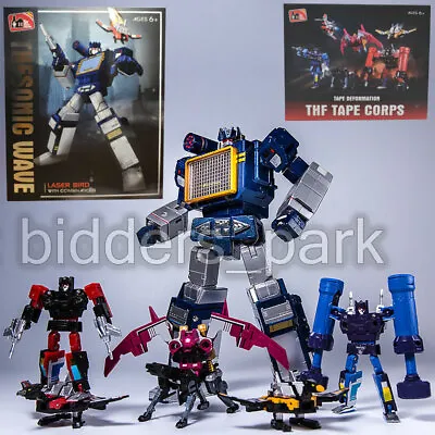 Transformation THF-01J MP-13 Sound Wave Tape Recorder & 6 Cassette Tapes Figure • $45