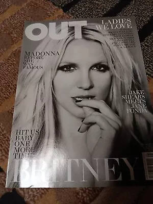  OUT MAGAZINE  BRITNEY SPEARS Madonna April 2011  • $5.50