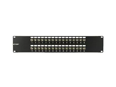 Networx Coaxial Patch Panels (32 Port BNC) 32 Port BNC 75 Ohm • $147.28