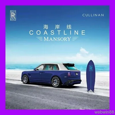 JUL 2020 RR Rolls Royce CULLINAN MANSORY 1/64 COASTLINE TIME MODEL • $25.99