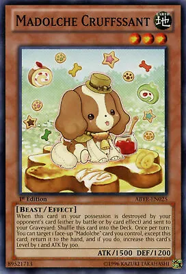 £0.99 • Buy Madolche Cruffssant - ABYR-EN025 - Common - Unlimited Edition - YuGiOh