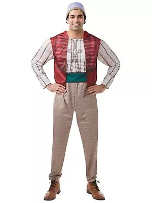 Aladdin Disney Ali Baba Genie Story Book Week Dress Up Adult Mens Costume • $52.95