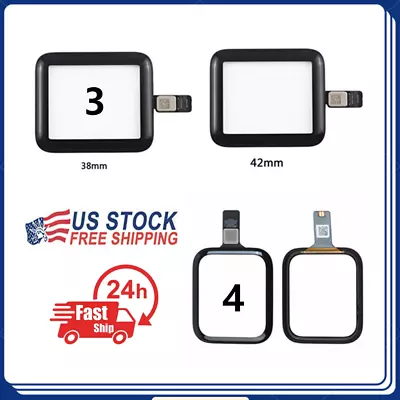 For Apple Watch IWatch Series 3 4 Touch Screen Digitizer Glass Replacement New • $10.89