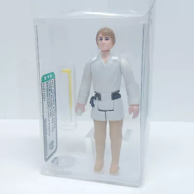 1977 Brown Hair Luke Skywalker Farmboy Afa 80 Nm Sealed Baggie Vintage Star Wars • $699.95