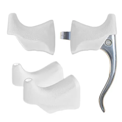 White Brake Lever Hoods Compatible With Vintage Campagnolo Nuovo Record Modolo • $12.37
