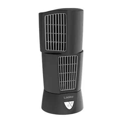 Lasko 14  Platinum Desktop Wind Tower 3-Speed Oscillating Table Fan Black 4916 • $37.78