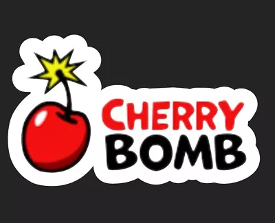 CHERRY BOMB Exhaust  Mufflers - Vintage 1970's Style Racing Decal/Sticker 3 Inch • $2.99