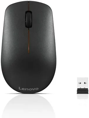 £10.99 • Buy Lenovo 400 Wireless Optical Mouse Ambidextrous USB Laptop PC, Black 