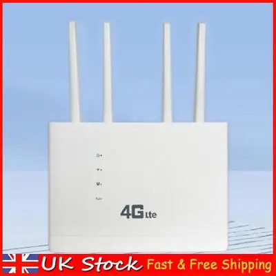 £29.09 • Buy 4G Wireless Router External Antenna WiFi Router Wireless Hotspot For Home Office