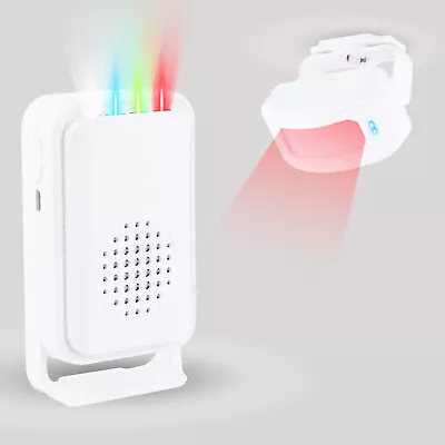 Wireless PIR Motion Sensor Infrared Detector Alarm Welcome Shop Entry Chime Bell • $19.95