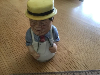 £2.99 • Buy Royal Doulton Figure Candle Snuffer Mr Brisket The Butcher
