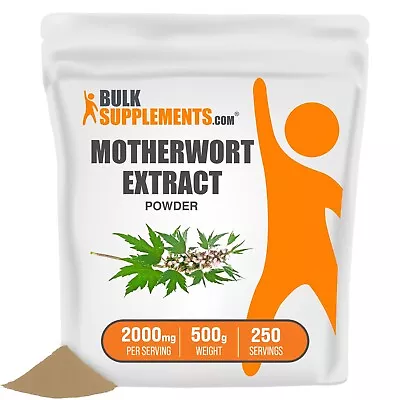 BulkSupplements Motherwort Extract Powder - 2000 Mg Per Serving • $35.96