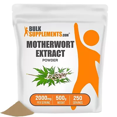 BulkSupplements Motherwort Extract Powder  500g - 2g Per Serving • $26.96