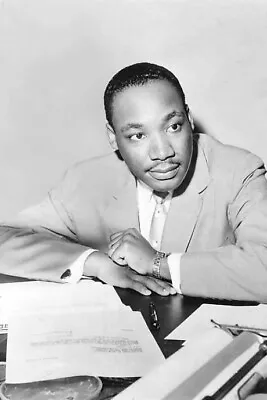Dr. Martin Luther King Jr. Portrait 1957 4x6 Photograph Reprint • $7.97