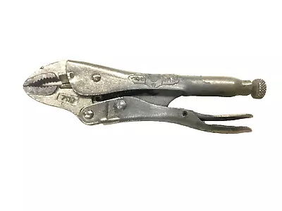 Vintage Petersen Dewitt Vise Grip 7” Locking Curved Jaws Pliers 7wr Usa • $9.99