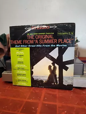 The Original Theme From  A Summer Place Columbia 3 Eye CS-8218 VINTAGE • $7.99