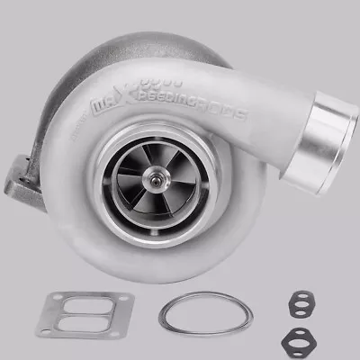 New Universal GT45 Turbo Wet Float A/R .66 A/R 1.05 V-band Turbocharger 600+ BHP • $294.74