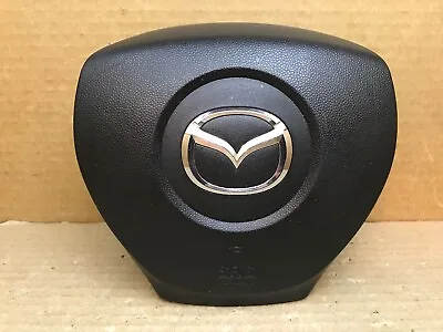 Mazda CX-9 Front Left Driver Side Steering Wheel Airbag Air Bag OEM Black • $100