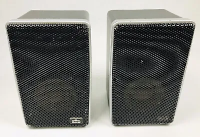 Visonik David 50 Speakers Pair Vintage With OEM Grills Tested Sound Great • $195