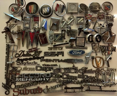 $310.50 • Buy Vintage Cadillac Hood Ornaments Fender Chrome Emblems Chrysler Buick Regal MIXED