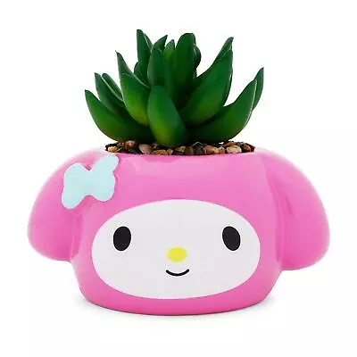 Sanrio My Melody 3-Inch Ceramic Mini Planter With Artificial Succulent • $19.99