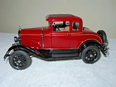 1931 Ford Model A Coupe 1:18 Motor City Opening Hood Doors & Rumble Seat • £125.42