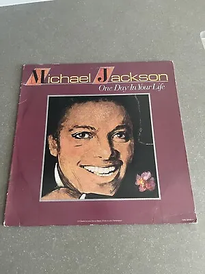 Michael Jackson One Day In Your Life M8 956M1 Motown First Press 1981 LP • $12