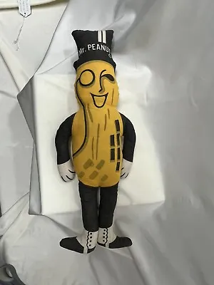 Mr Peanut Fabric Doll 19” 1960s Vintage • $10