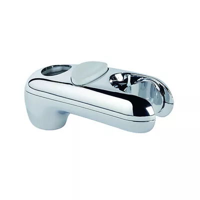 Mira Logic Sliding Clamp Bracket Holder Chrome Fits 22mm Slide Rail 2.1605.128 • £27.50