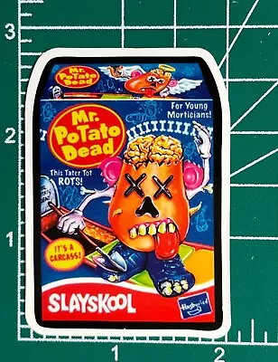 Mr. Potato Dead - Playschool Wacky Package Vinyl Decal GLOSSY Sticker Bomb Top • $3.50
