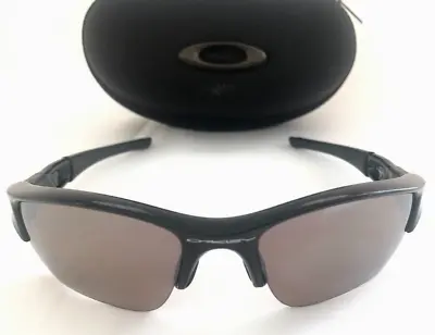 OAKLEY FLAK JACKET 1.0 SUNGLASSES Black W/ VR28 Blk Iridium Polarized XLJ Lenses • $449.99