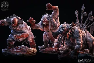 $85.12 • Buy GLUTTON Demons MAN PIGS Swine Beasts Dungeons And Dragons, RPG Lot Of 3