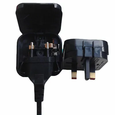 £3.98 • Buy EU Euro 2 Pin To UK 3 Pin Plug AC Universal Adapter Travel Converter European