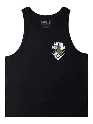 Metal Mulisha Men's Brigade Tank Top Motocross Logo Skull Helmet Sleveless Tee • $27.45