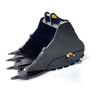 Metal Mining Bucket For DIY Hydraulic 1/14 RC Demolition Excavator UHD LME Model • $441.07