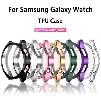 Fr Samsung Galaxy Watch 6 4 5 40 44mm TPU Glass Full Screen Protector Case Cover • $9.49