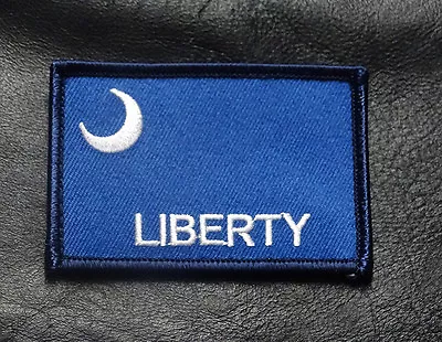 Fort Moultrie Liberty Flag Homeland Patriot Liberty HOOK FASTENER Patch • $7.99