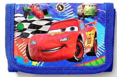 £3.39 • Buy TOY STORY CHILDRENS WALLET Purse Kids Boys CARS Cartoon Sticky Hoop Loop Closure