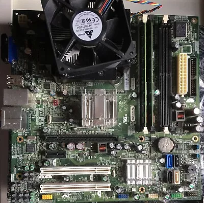 Dell Inspiron/Vostro Motherboard + Core2Quad Q9300 + 4GB RAM + Wifi & LAN Cards • $39