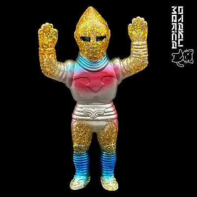 Marusan 2020 Margacha Jet Jaguar (Painted Gold Sparkle) Kaiju Sofubi Figure • $52.49