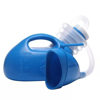 Unisex Female Or Male Bed Urinal Universal Potty Pee Bottle Collector Travel ... • $30.74