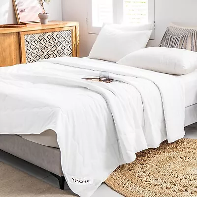 Mulberry Silk Comforter Queen Size For All Season 100% Natural Mulberry Silk... • $199.02