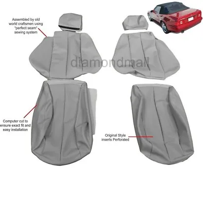Fits Mercedes Benz 1990-95 300SL 500SL 600SL R129 Leather Seat Cover Early Style • $1049
