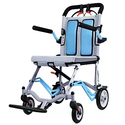 Ultra-lightweight Foldable And Stowable Transportation Wheelchair With Harness • $179