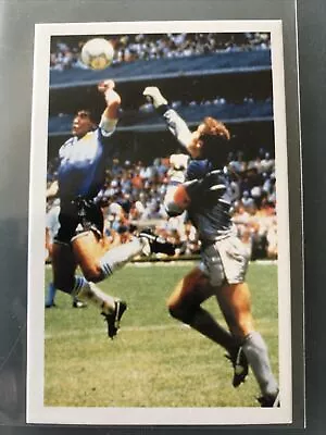 Diego Maradona Card - A Question Of Sport  Hand Of God 1986 World Cup- EX • £175