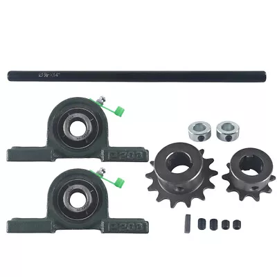 Complete Jackshaft Go Kart Minibike Kit For 5/8  X 14  #35 Chain • $49.39