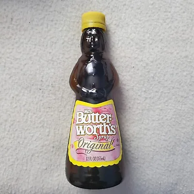 Vintage - Mrs. Butterworth's Syrup 12oz. Empty Bottle  Look!! • $12.99