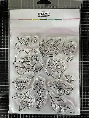 £8 • Buy The Stamp Market Fresh Cut Floral Stamps