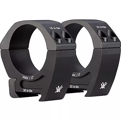 Vortex Pro Series 34mm Rings Medium (1.10 ) (Pr34-M) • $60