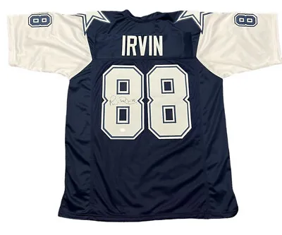 Michael Irvin Signed Dallas Cowboys Jersey (GTSM) 3xSuper Bowl Champion W.R. • $329.95